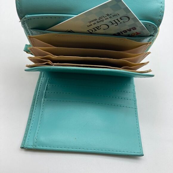 Buxton Aguamarine Genuine Leather French Wallet Like New - Picture 9 of 12